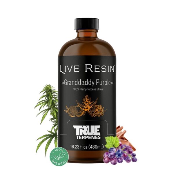 True Terpenes Granddaddy Purple Live Resin bottle