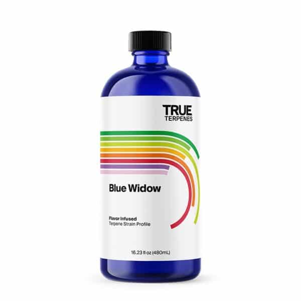 True Terpenes Blue Widow Flavor Infused terpenes bottle - new look