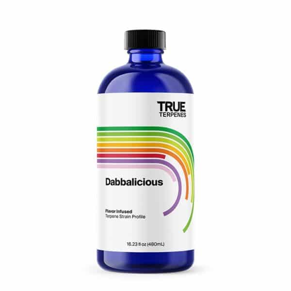 True Terpenes Dabbalicious Flavor Infused terpenes bottle - new look